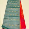 Women's Dharmavaram banarasi silk Woven Design Saree With Unstitched Blouse Piece